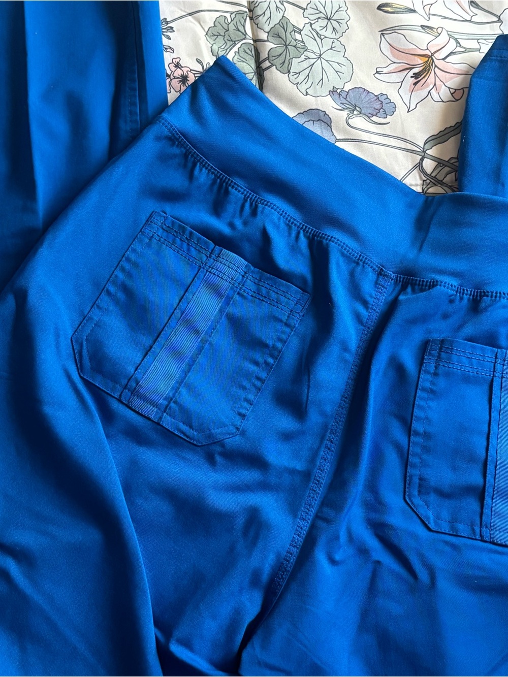 Royal Blue Scrub Pants
